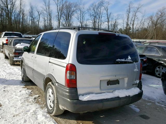 1GMDU03E83D274908 - 2003 PONTIAC MONTANA GRAY photo 3