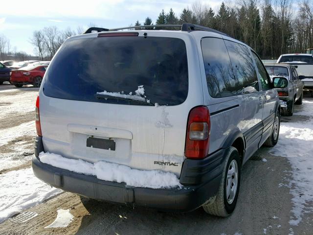 1GMDU03E83D274908 - 2003 PONTIAC MONTANA GRAY photo 4