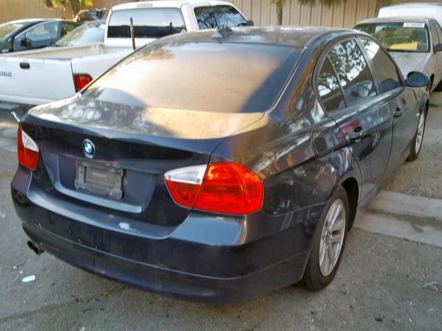 WBAVC53517FZ71451 - 2007 BMW 328 I SULE BLUE photo 4