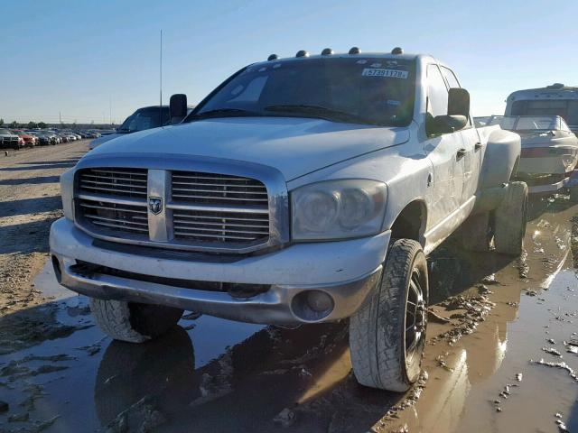 3D7MX48A47G824550 - 2007 DODGE RAM 3500 S WHITE photo 2