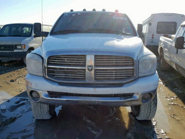 3D7MX48A47G824550 - 2007 DODGE RAM 3500 S WHITE photo 9