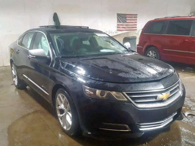 2G1165S38F9176955 - 2015 CHEVROLET IMPALA LTZ BLACK photo 1