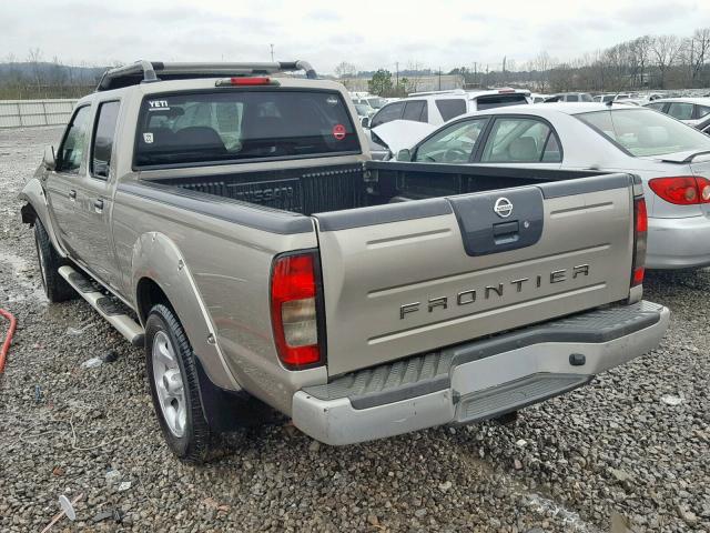 1N6ED29X34C472880 - 2004 NISSAN FRONTIER C GOLD photo 3