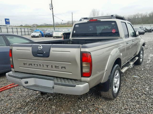 1N6ED29X34C472880 - 2004 NISSAN FRONTIER C GOLD photo 4