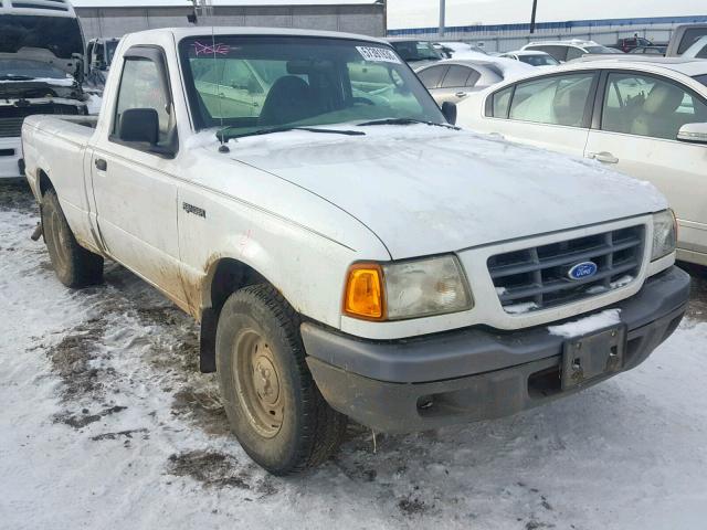 1FTYR10D13PA07570 - 2003 FORD RANGER WHITE photo 1