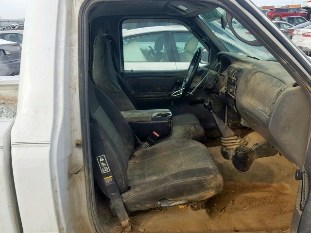 1FTYR10D13PA07570 - 2003 FORD RANGER WHITE photo 5