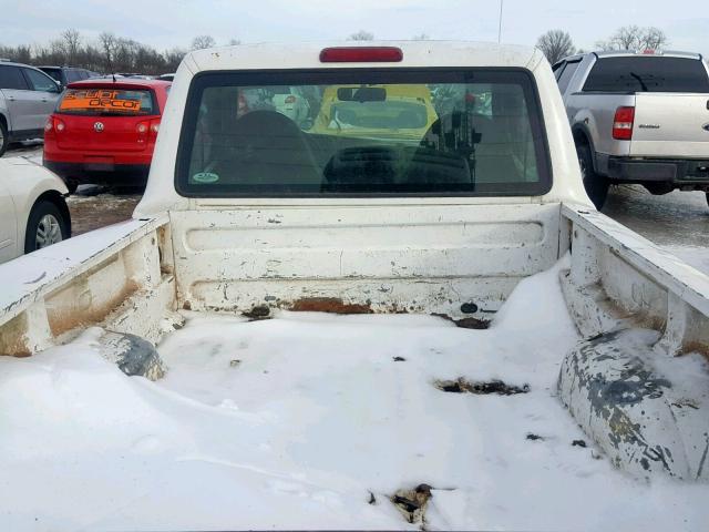 1FTYR10D13PA07570 - 2003 FORD RANGER WHITE photo 6