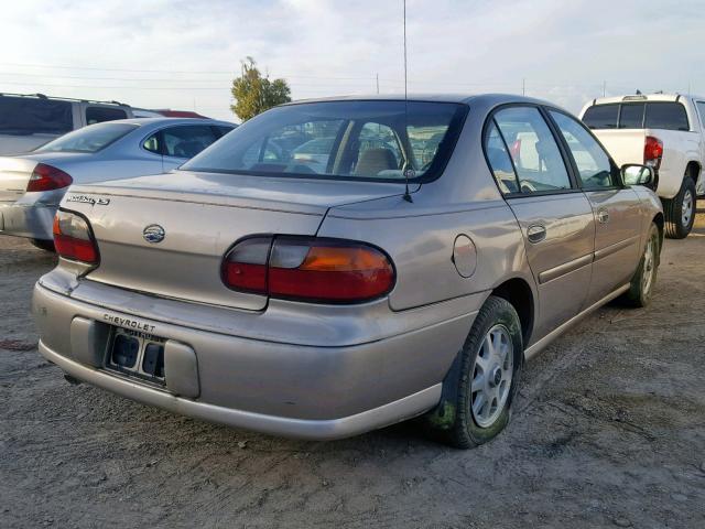 1G1NE52MXX6214725 - 1999 CHEVROLET MALIBU LS 棕色 照片 4