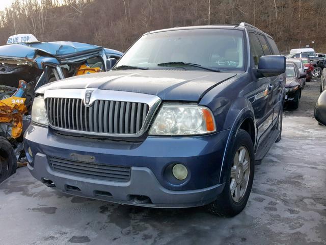 5LMFU28R43LJ11188 - 2003 LINCOLN NAVIGATOR BLUE photo 2