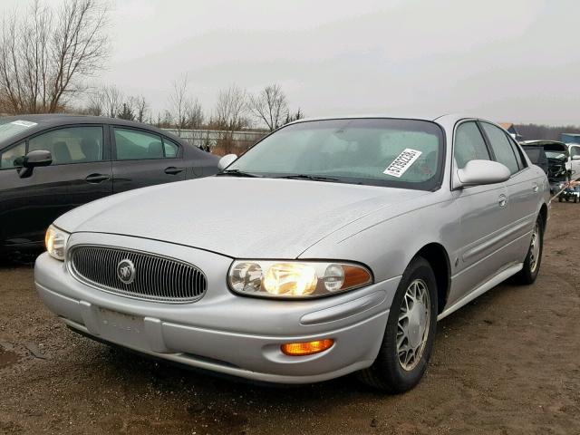 1G4HP54K924183817 - 2002 BUICK LESABRE CU SILVER photo 2