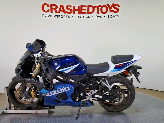 JS1GN7CA352112391 - 2005 SUZUKI GSX-R600 K BLUE photo 5