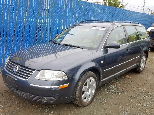 WVWYH63B71E240100 - 2001 VOLKSWAGEN PASSAT GLX 灰色 照片 2