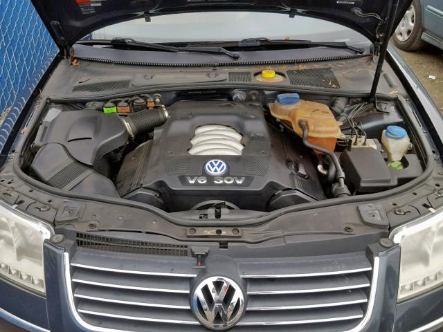 WVWYH63B71E240100 - 2001 VOLKSWAGEN PASSAT GLX 灰色 照片 7