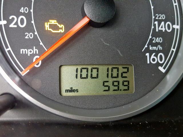 WVWYH63B71E240100 - 2001 VOLKSWAGEN PASSAT GLX 灰色 照片 8