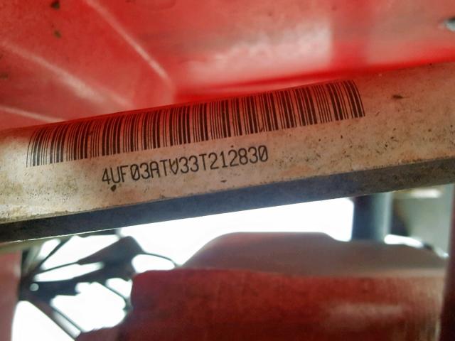 4UF03ATV33T212830 - 2003 ARCT 400 RED photo 20