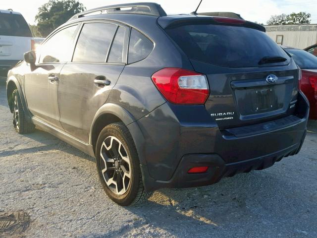 JF2GPABC3H9208969 - 2017 SUBARU CROSSTREK GRAY photo 3