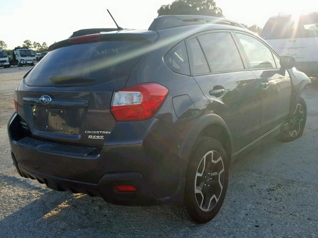 JF2GPABC3H9208969 - 2017 SUBARU CROSSTREK GRAY photo 4