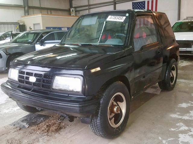 2CNBE18U9M6907796 - 1991 GEO TRACKER BLACK photo 2