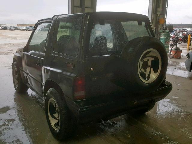 2CNBE18U9M6907796 - 1991 GEO TRACKER BLACK photo 3