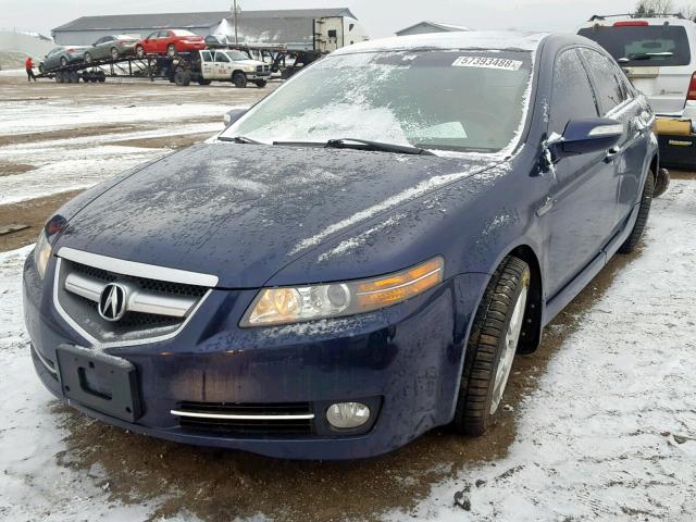 19UUA66258A053522 - 2008 ACURA TL BLUE photo 2