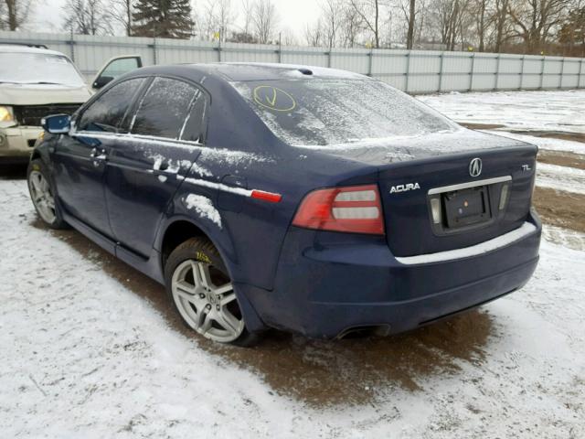 19UUA66258A053522 - 2008 ACURA TL BLUE photo 3