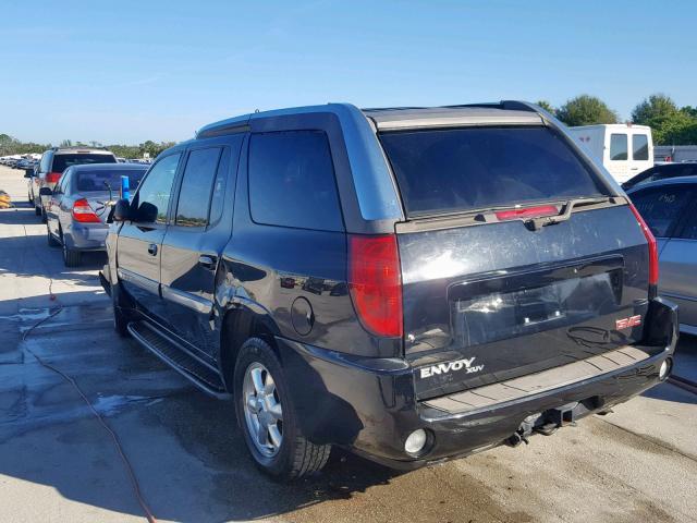 1GKES12S146182285 - 2004 GMC ENVOY XUV BLACK photo 3