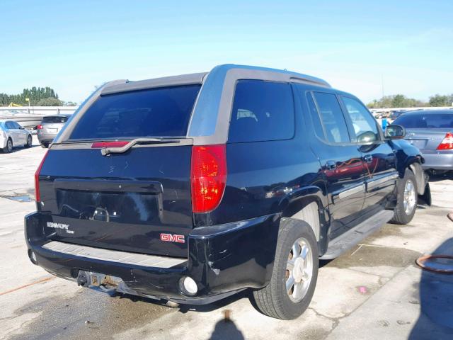 1GKES12S146182285 - 2004 GMC ENVOY XUV BLACK photo 4