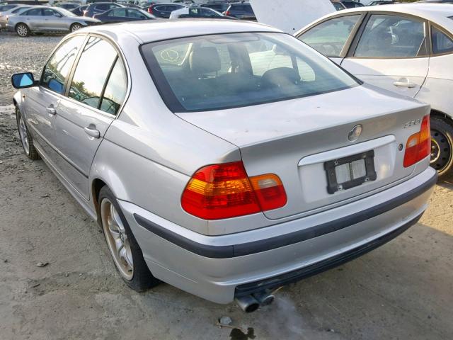 WBAEV53493KM03371 - 2003 BMW 330 I SILVER photo 3