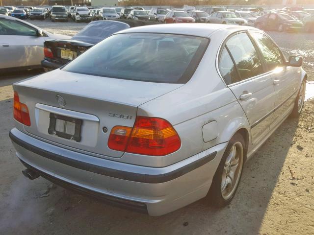 WBAEV53493KM03371 - 2003 BMW 330 I SILVER photo 4