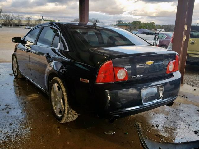 1G1ZD5E73AF167796 - 2010 CHEVROLET MALIBU 2LT BLACK photo 3