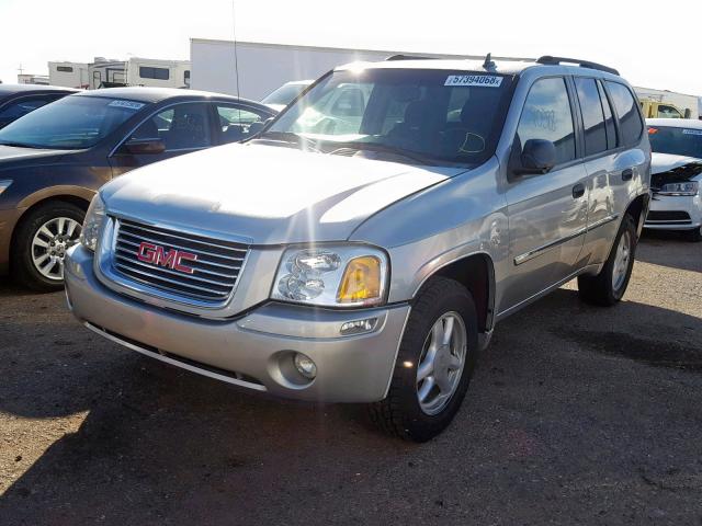 1GKDT13S972250450 - 2007 GMC ENVOY SILVER photo 2