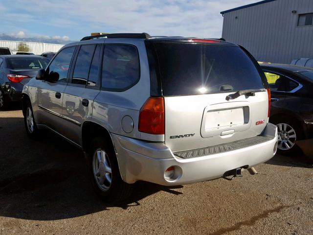 1GKDT13S972250450 - 2007 GMC ENVOY SILVER photo 3