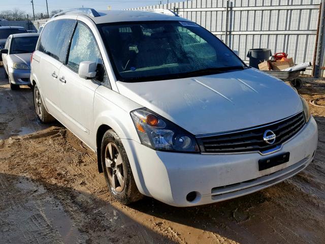 5N1BV28U97N136939 - 2007 NISSAN QUEST S WHITE photo 1