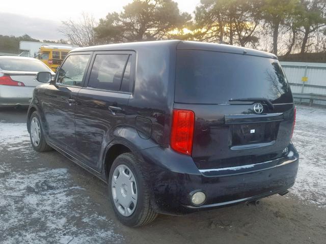 JTLKE50E581046632 - 2008 TOYOTA SCION XB 黑色 照片 3