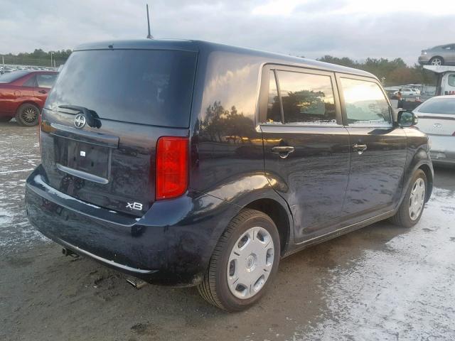 JTLKE50E581046632 - 2008 TOYOTA SCION XB 黑色 照片 4