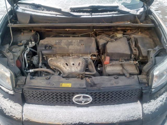 JTLKE50E581046632 - 2008 TOYOTA SCION XB 黑色 照片 7