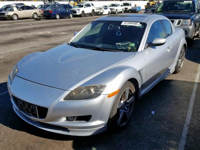 JM1FE173970211905 - 2007 MAZDA RX8 SILVER photo 2