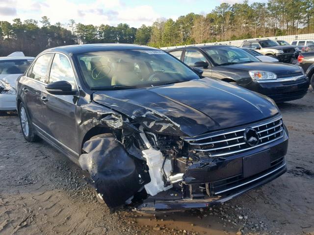 1VWBS7A39GC064421 - 2016 VOLKSWAGEN PASSAT SE BLACK photo 1