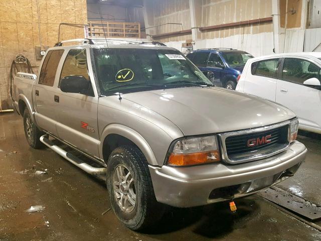 1GTDT13X44K105609 - 2004 GMC SONOMA GRAY photo 1