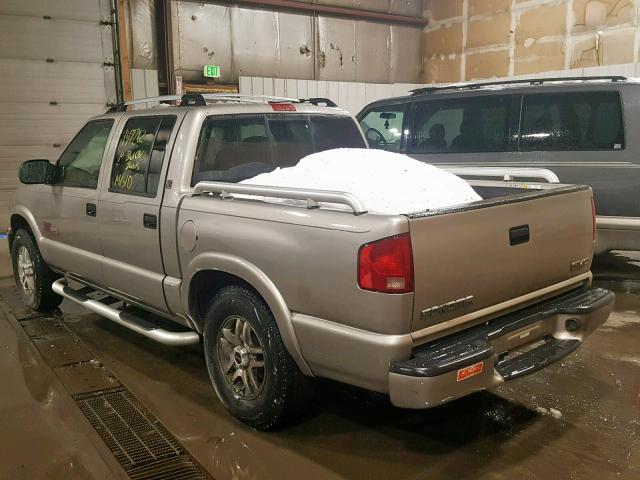 1GTDT13X44K105609 - 2004 GMC SONOMA GRAY photo 3