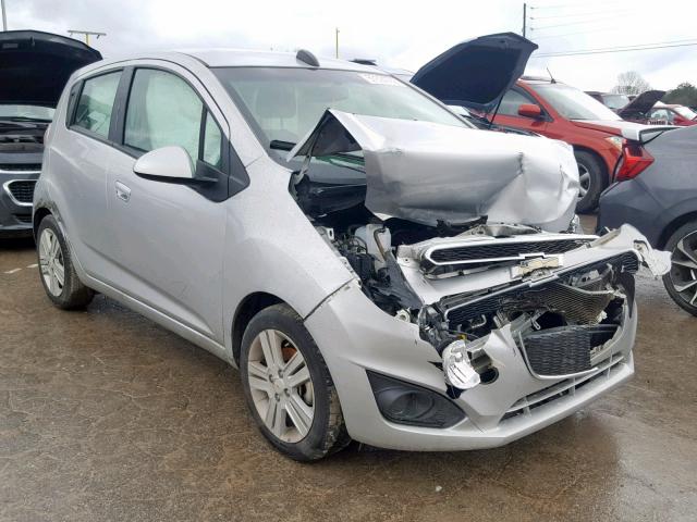 KL8CA6S90FC717426 - 2015 CHEVROLET SPARK LS SILVER photo 1