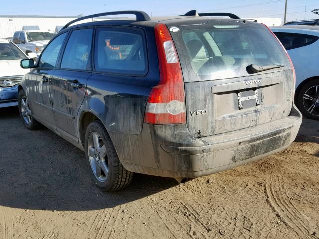 YV1MJ682662170216 - 2006 VOLVO V50 T5 BLACK photo 3