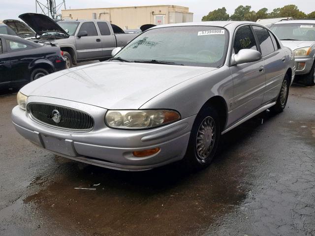 1G4HP52K134111899 - 2003 BUICK LESABRE CU SILVER photo 2