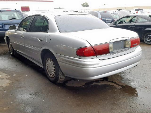 1G4HP52K134111899 - 2003 BUICK LESABRE CU SILVER photo 3