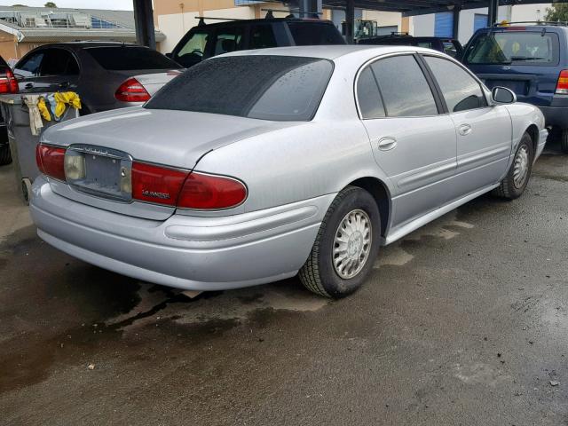 1G4HP52K134111899 - 2003 BUICK LESABRE CU SILVER photo 4