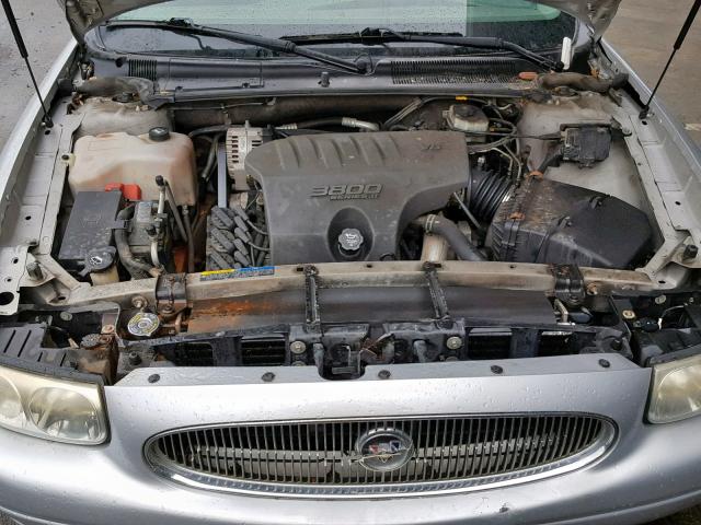 1G4HP52K134111899 - 2003 BUICK LESABRE CU SILVER photo 7