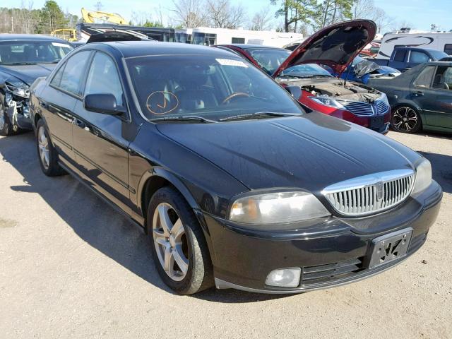 1LNHM87A04Y602680 - 2004 LINCOLN LS BLACK photo 1