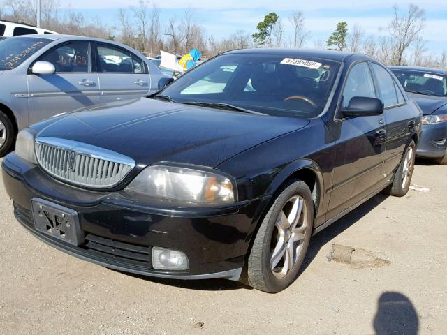 1LNHM87A04Y602680 - 2004 LINCOLN LS BLACK photo 2