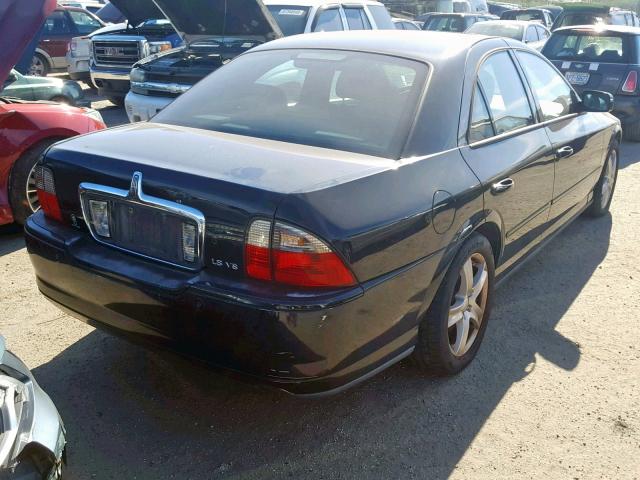 1LNHM87A04Y602680 - 2004 LINCOLN LS BLACK photo 4