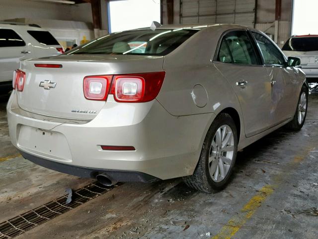 1G11H5SA6DF261192 - 2013 CHEVROLET MALIBU LTZ ოქროსფერი ფოტო 4